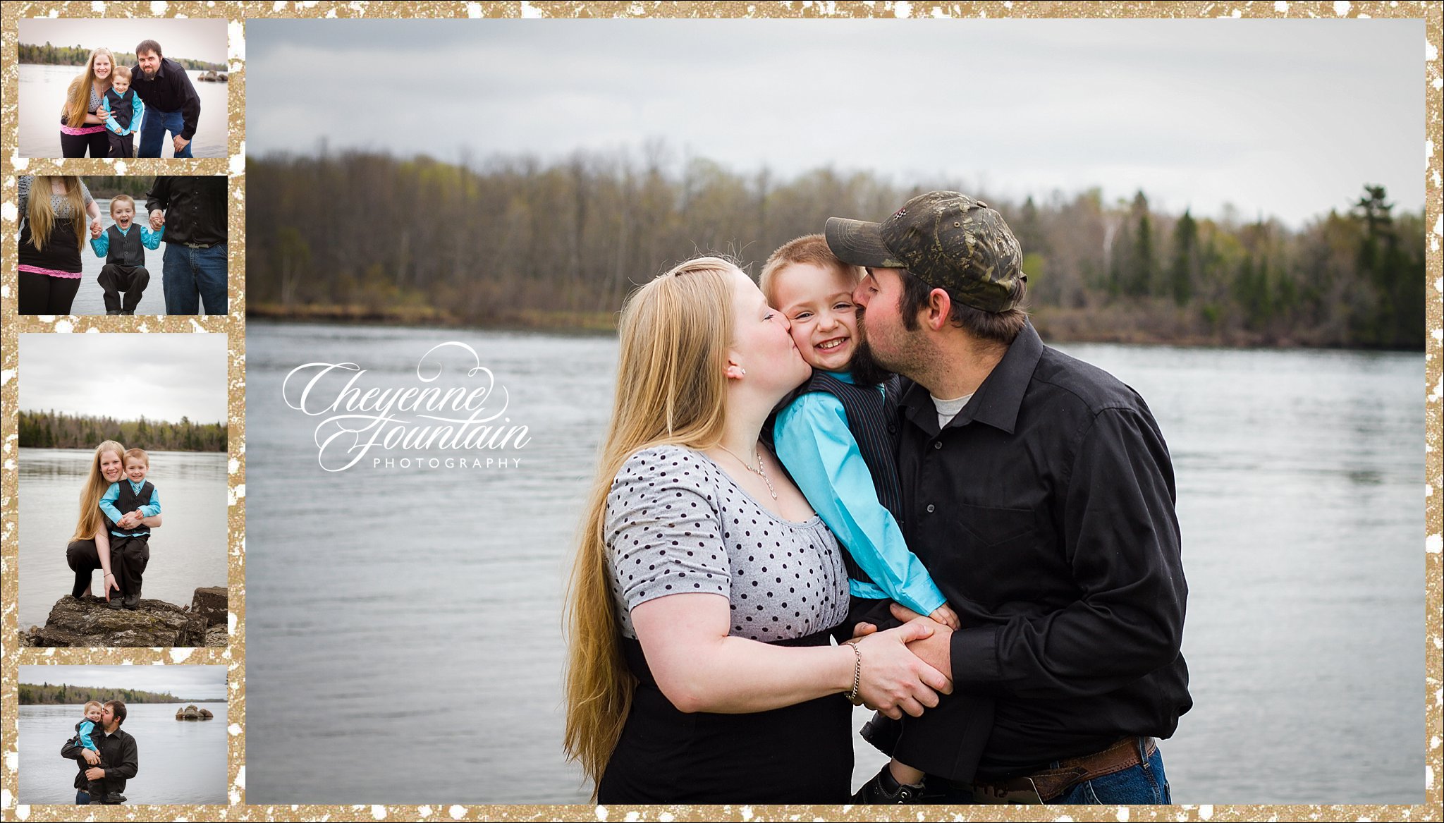 Sault Ste. Marie, Michigan Family Photography. Photographed at Rotary Park in Michigan